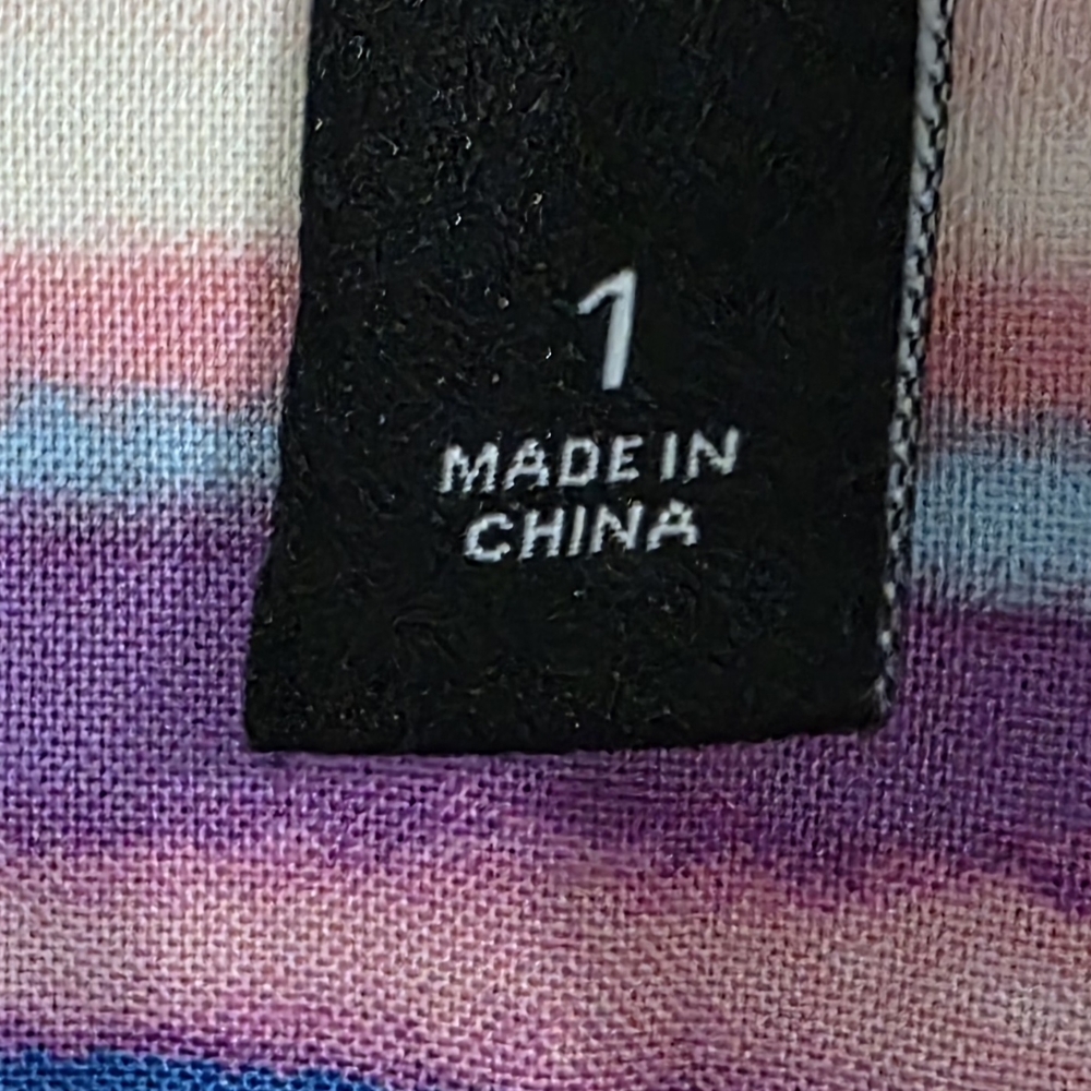 Torrid Harper Pullover Multicolor Striped Blouse with Button Detail - Picture 3 of 7